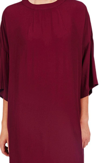 Minimum loose φόρεμα Aricia μπορντό