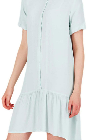 Minimum σεμιζιέ μίνι φόρεμα Cloe surf mint