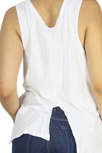 Obey women's These sunsets tank white