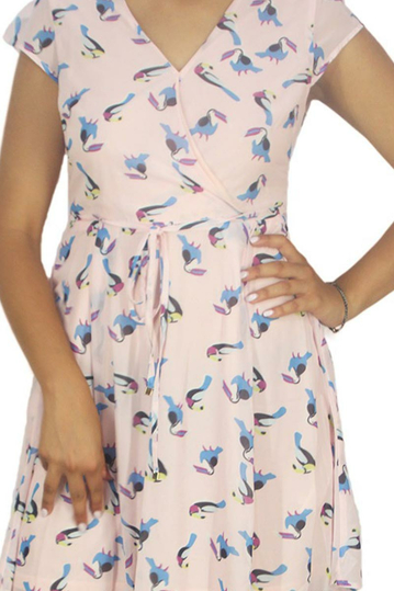 Mismash Bira κοντομάνικο μίνι φόρεμα