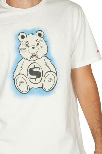 Sprayground Money Bear T-shirt white