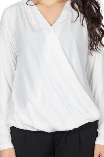 Soft Rebels Me κρουαζέ μπλούζα σε ημίλευκο