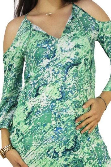 Soft Rebels μίνι φόρεμα Dee με έξω ώμους