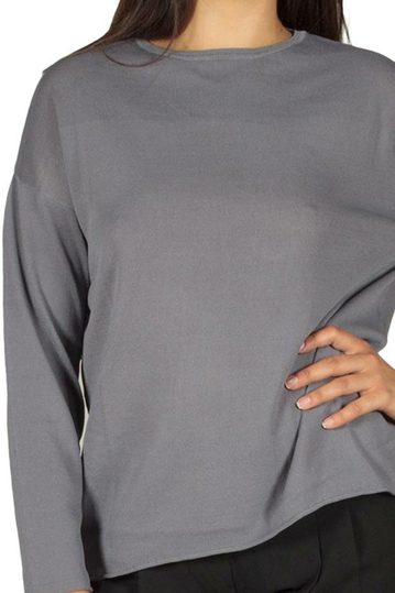 Soft Rebels Cherri μακρυμάνικη μπλούζα γκρι