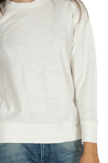 Thinking Mu hemp μακρυμάνικη μπλούζα ημίλευκη