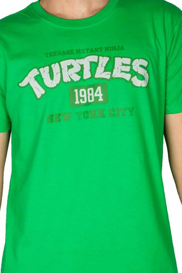 Ανδρικό T-shirt πράσινο TMNT NY 1984