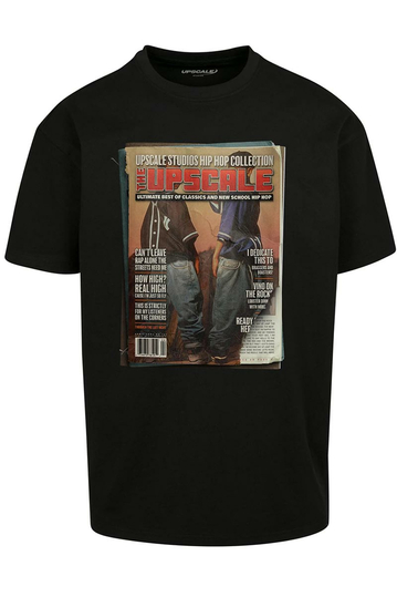 Upscale Studios Magazine Oversize T-shirt Black