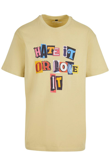 Upscale Studios Hate it or Love it Oversize T-shirt Palemoss