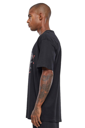 Upscale Studios God Loyalty Love Oversize T-shirt Black