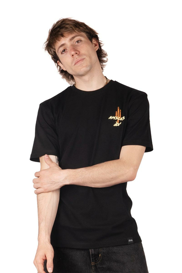 American Socks Unisex T-shirt Death Valley Black