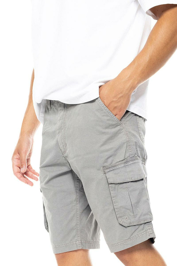 Biston cargo βερμούδα ανοιχτό γκρι