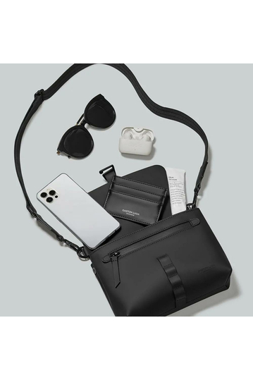 Gaston Luga Spläsh Crossbody Bag Waterproof Black