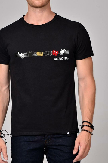 Bigbong Mickey Mouse T-shirt Black