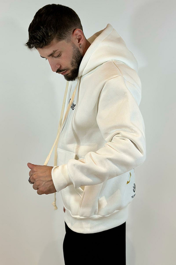 Teddybear Absolve Hoodie Cream