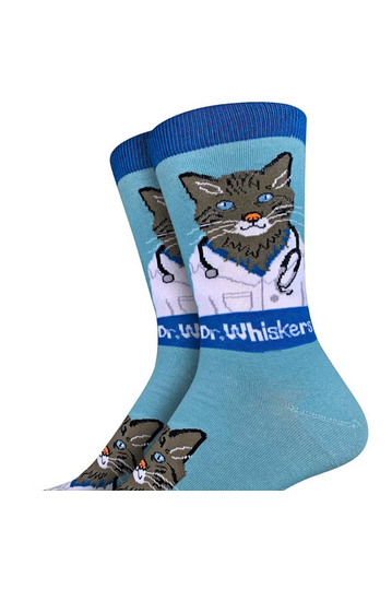 Good Luck Sock Men's Socks Dr. Whiskers