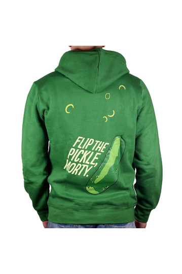 Cotton Division Rick & Morty Hoodie Flip the Pickle