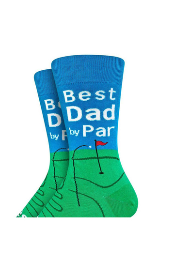 Good Luck Sock Men's Socks Best Dad By Par