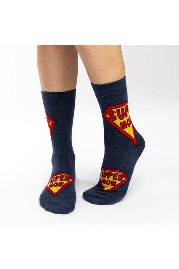 Good Luck Sock Women's Socks Super Mom