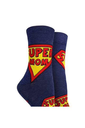 Good Luck Sock Women's Socks Super Mom