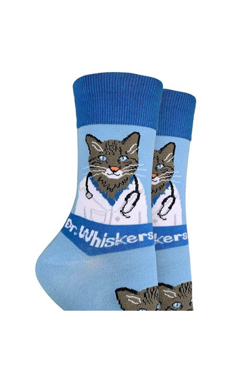 Good Luck Sock Women's Socks Dr. Whiskers