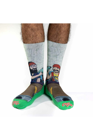 Good Luck Sock Men's Socks Cheech & Chong Pass The Blunt