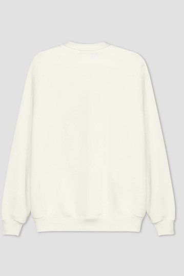 Kaotiko Crew Sweatshirt Party Ivory