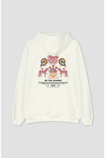 Kaotiko Nairobi Ivory Hoodie