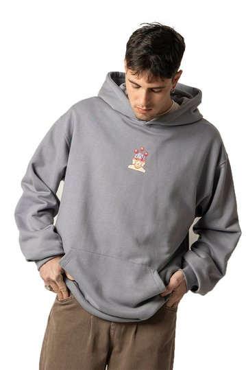 Kaotiko Nairobi Palid Blue Hoodie