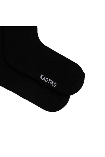 Kaotiko Poodle Balloon Socks Black