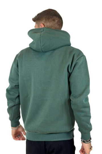 Teddy Bear Main Character Energy Φούτερ με Κουκούλα πράσινο