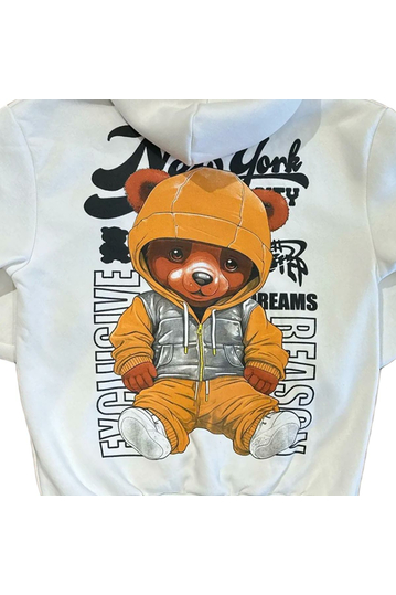 Unisex Φούτερ Teddy Bear Exclusive Reason Cream