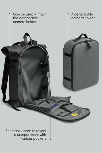 Gaston Luga X Nikon Waterproof Backpack With Camera Compartment