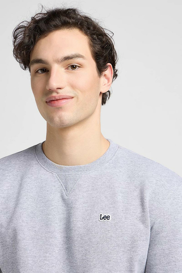 Lee ανδρικό φούτερ γκρι μελανζέ