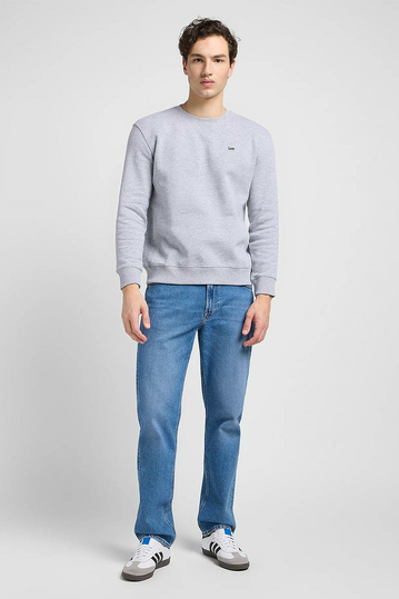 Lee ανδρικό φούτερ γκρι μελανζέ