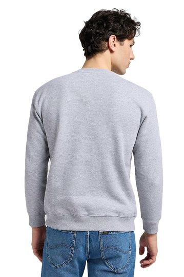 Lee ανδρικό φούτερ γκρι μελανζέ