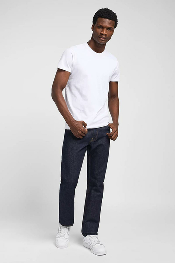Lee Ανδρικό Jeans Daren Zip Fly Low Stretch in Rinse