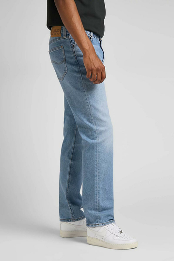 Lee Ανδρικό Jeans West Relaxed Straight in Worn New Hill