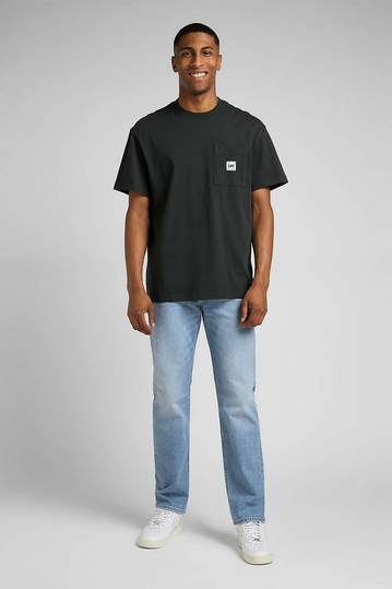 Lee Ανδρικό Jeans West Relaxed Straight in Worn New Hill