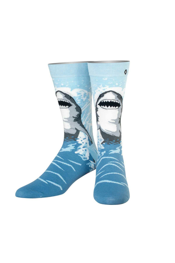 Odd Sox Jaws Great White Men's Socks