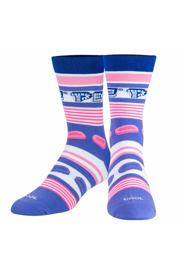 Cool Socks Pez Stripes Men's Socks