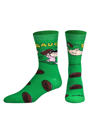 Cool Socks Charlie Brown Football Men's Socks