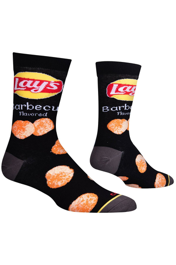Cool Socks Lays BBQ Men's Socks