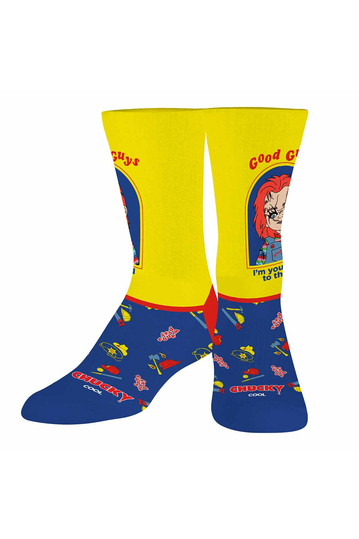 Cool Socks Chucky Friend To The End Men's Socks
