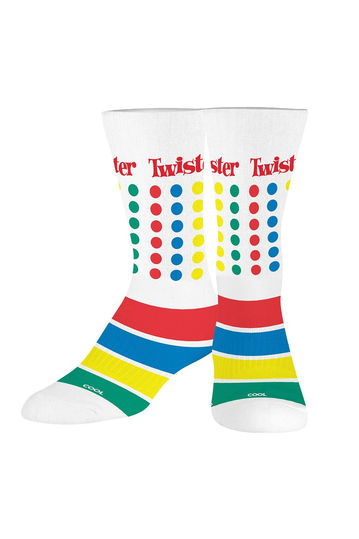 Cool Socks Twister Colors Men's Socks