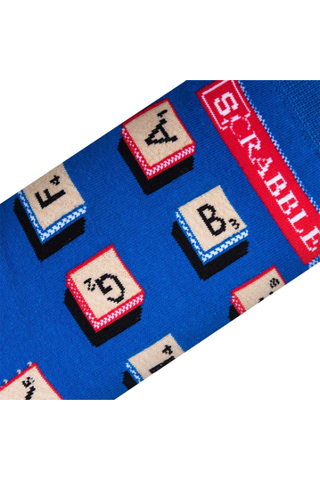 Cool Socks Scrabble Letters Men's Socks