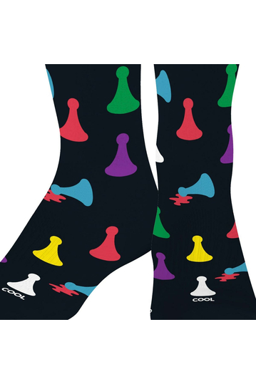 Cool Socks Clue Pieces Men's Socks