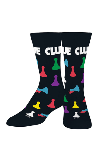Cool Socks Clue Pieces Men's Socks