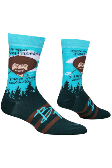 Cool Socks Bob Ross You Can Do It Men's Socks