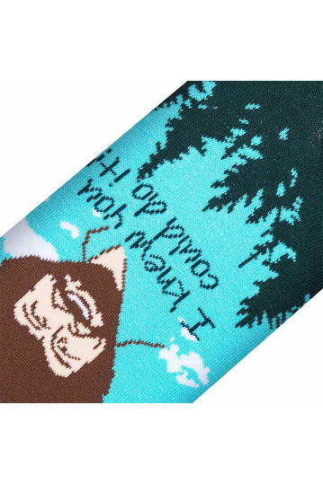 Cool Socks Bob Ross You Can Do It Men's Socks