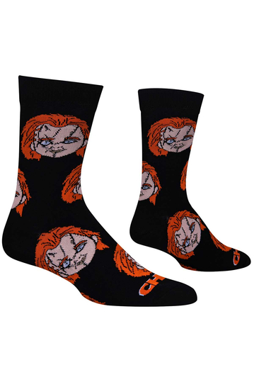 Cool Socks Chucky Heads Men's Socks
